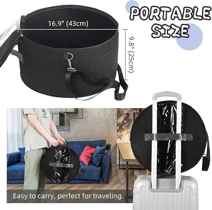 Organizer na kapelusze dla mężczyzn i kobiet