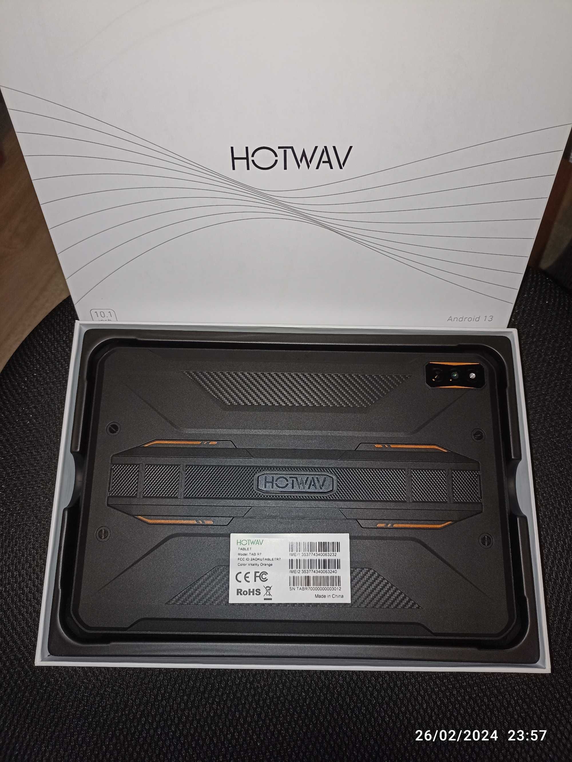 HOTWAV R7 Tablet resistente 2024