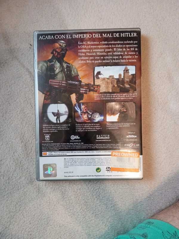 Return to Castle Wolfenstein ps2