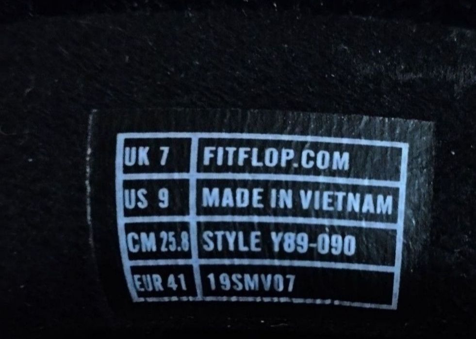FitFlop нові ботинки черевики шкіряні Оригінал Англія р.41/27 см.
