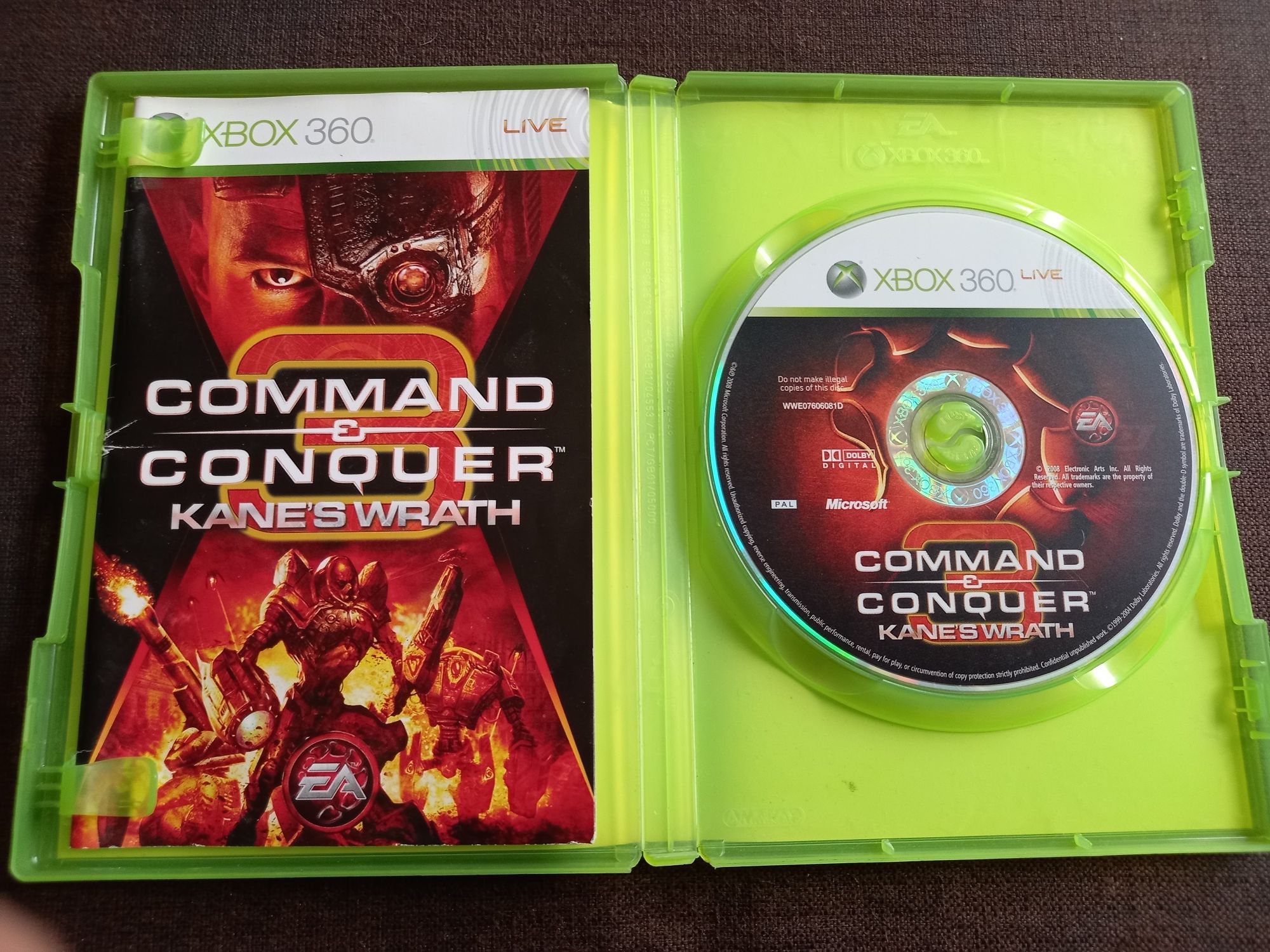 Gra Command Conquer 3 Kanes Wrath na xbox 360