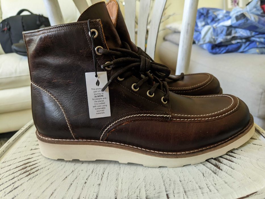 ZIGN Шкіряні черевики (кожаные ботинки) у стилі Red Wing 45розм.