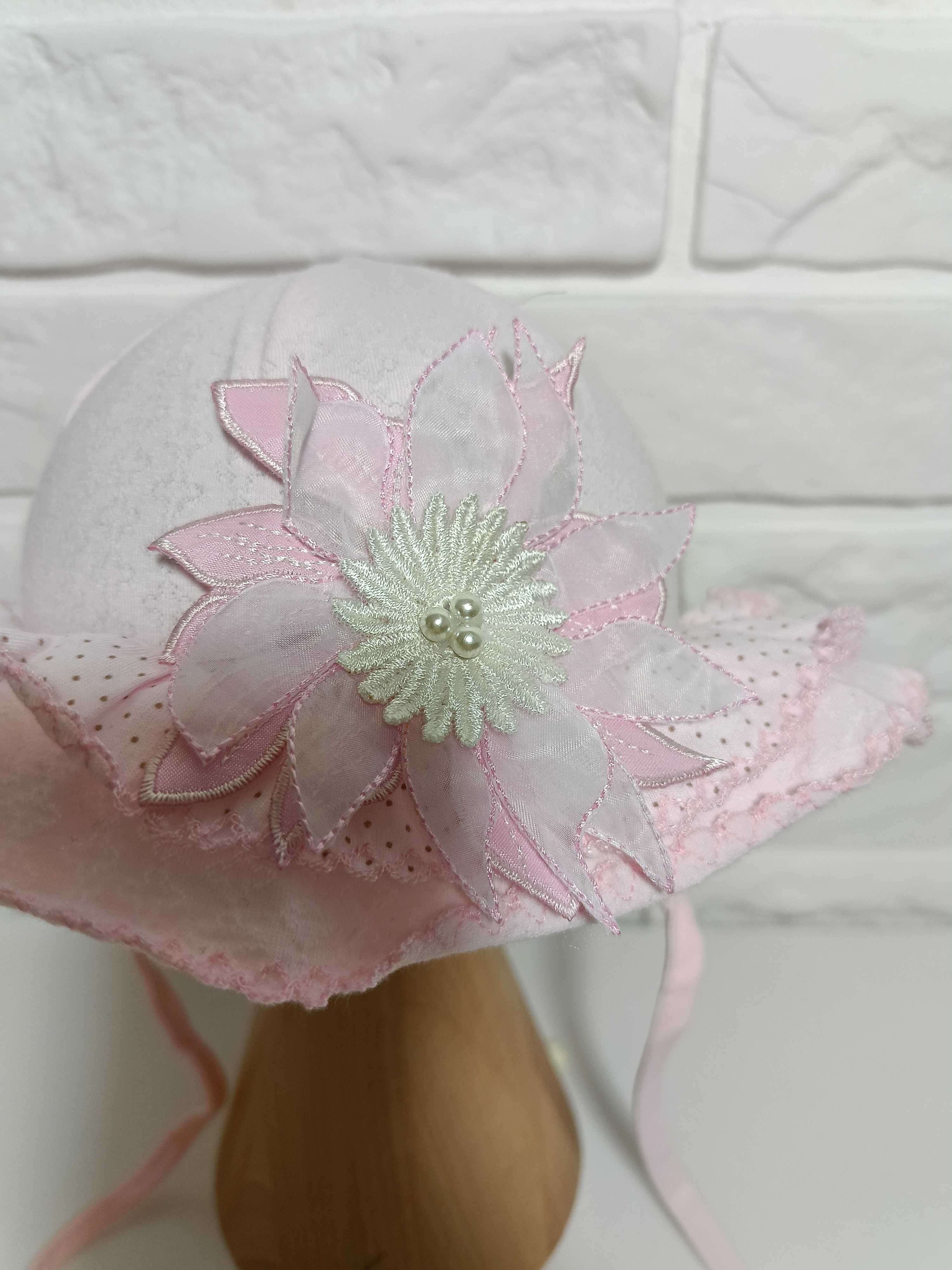 BEXA bawełniany kapelusik KASIA roz. 41 cm  roz.4-7 mcy