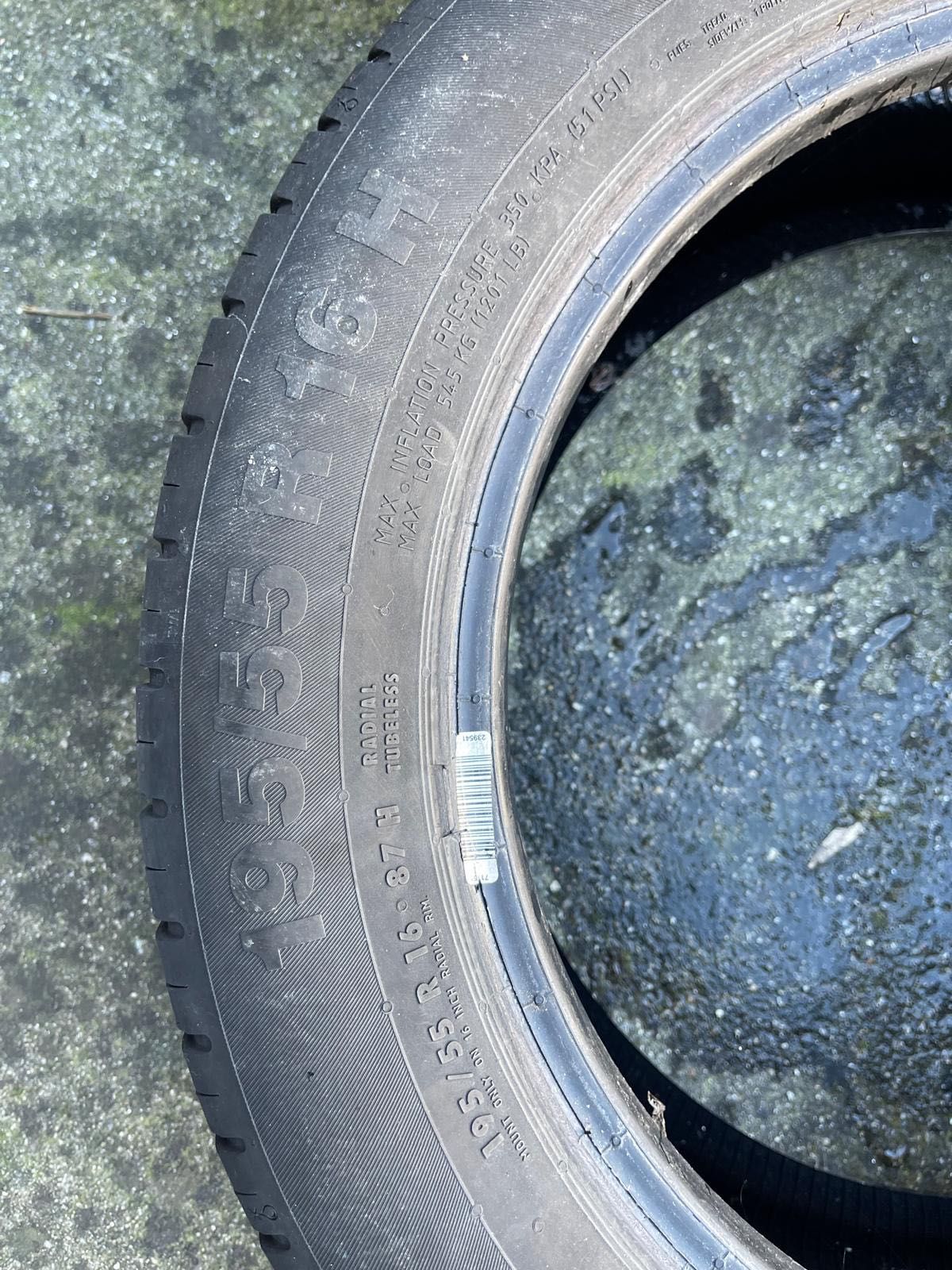 Pneus Continental  195/55 R16