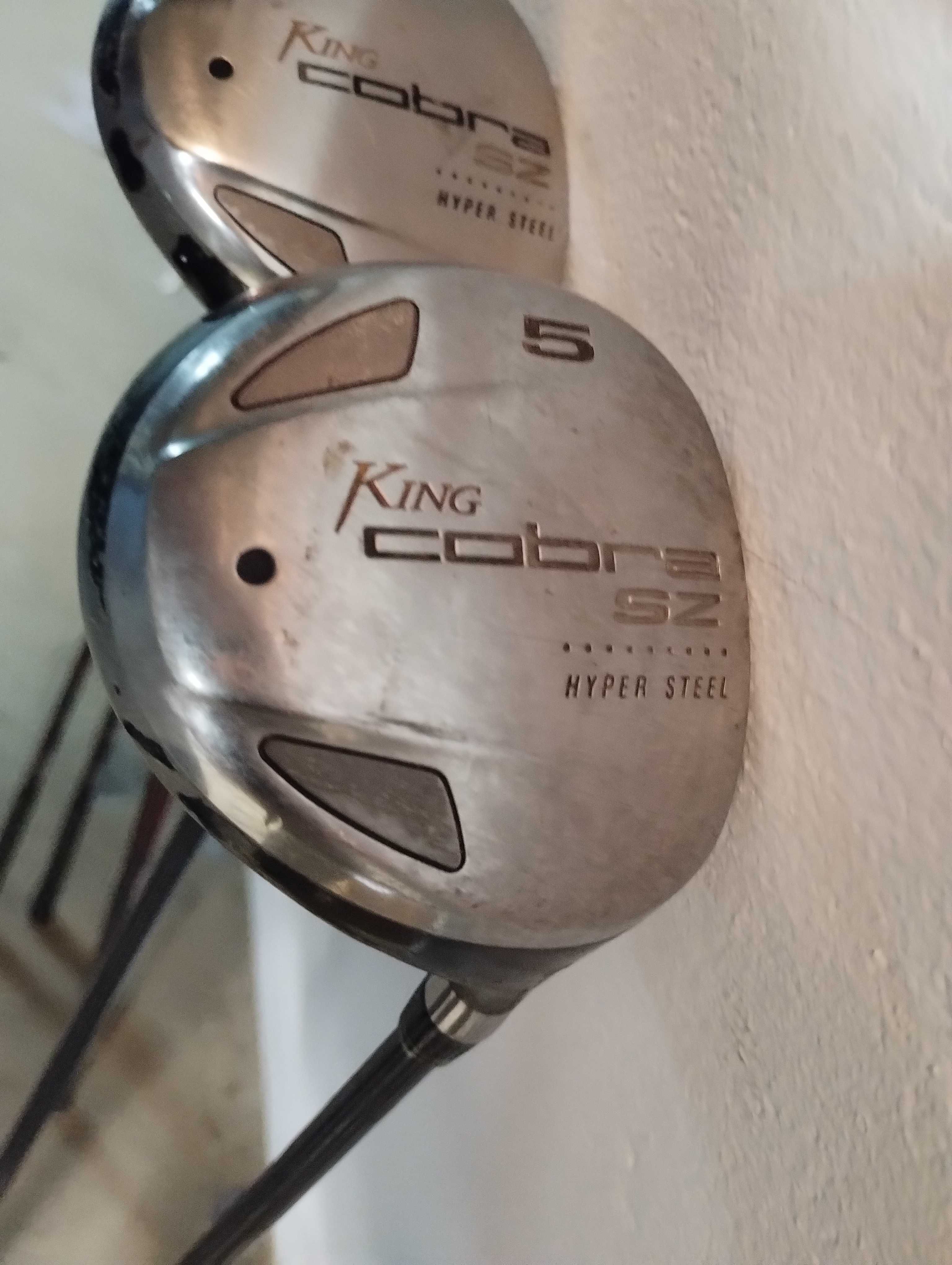 Zestaw kijów golfowych Cobra Baffler żelaza + woody