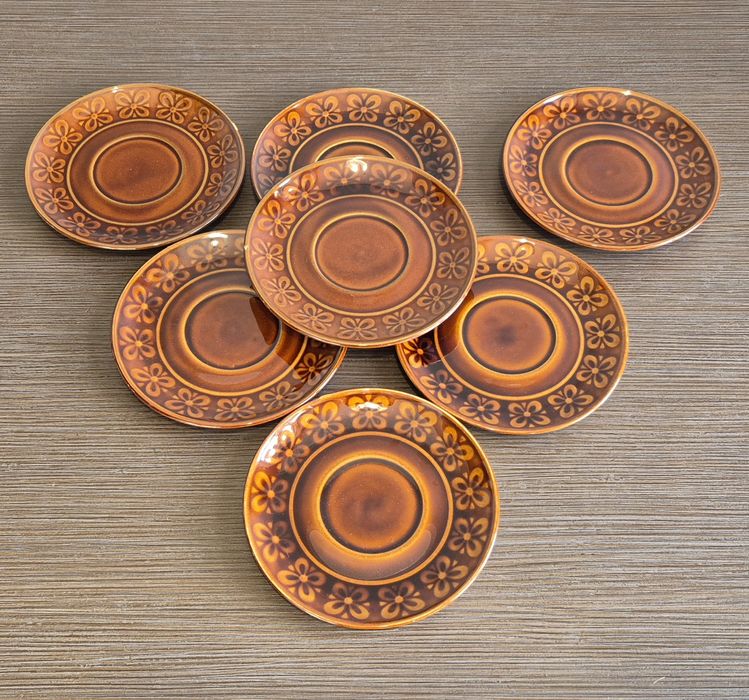 Porcelit Pruszków zestaw talerzyków 7szt.