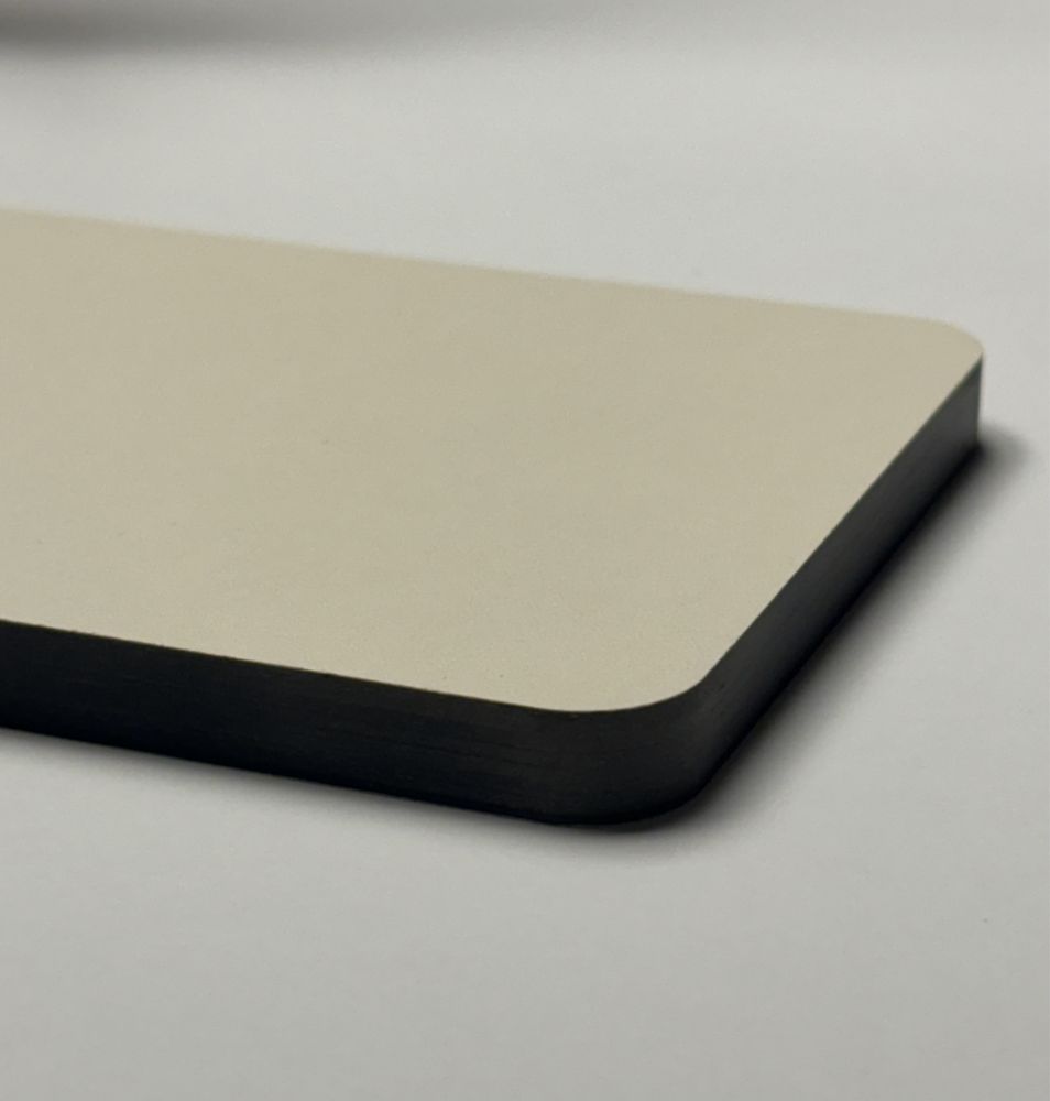Płyta HPL kompakt CZARNA grubość 12 mm wym. 1220 x 2440 mm