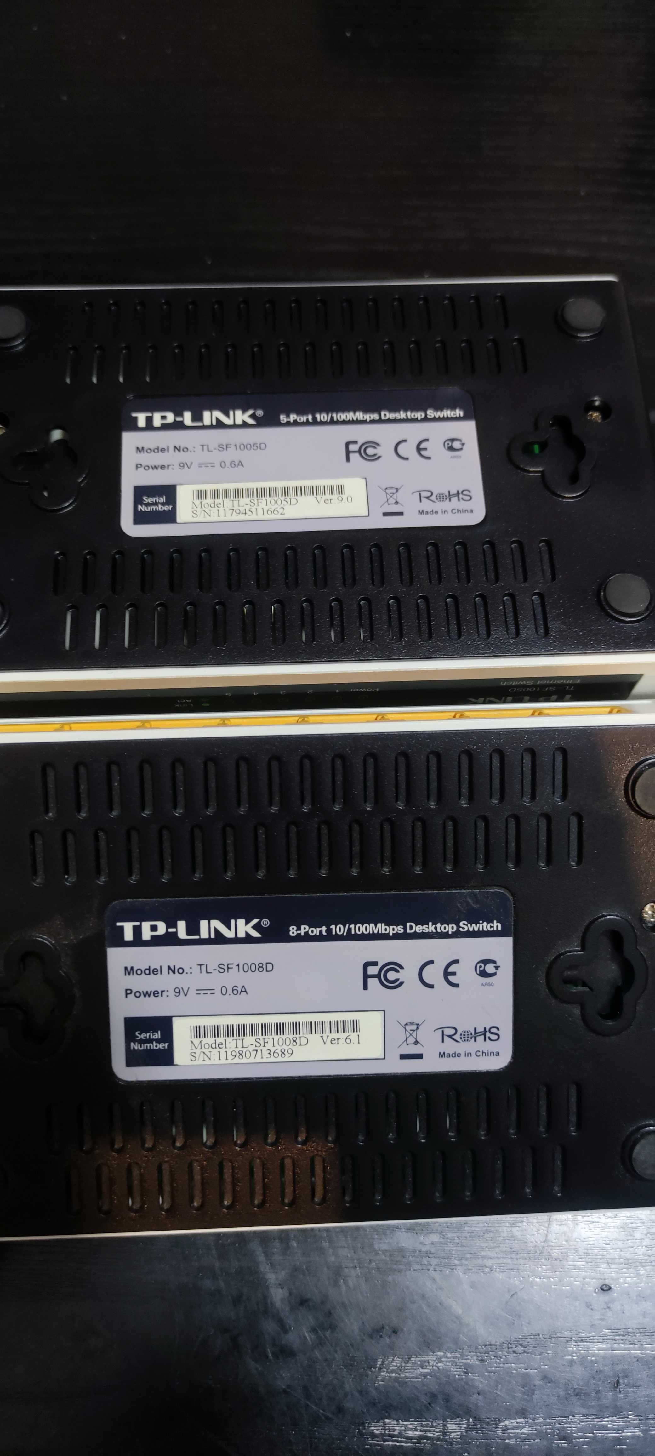 Switch 8p TP-Link 100mb TL-SF1008D