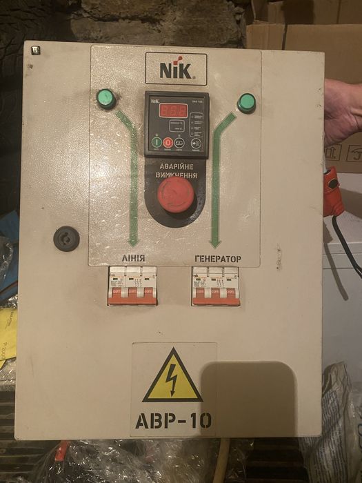 Блок автоматического ввода резерва АВР NIK 10
