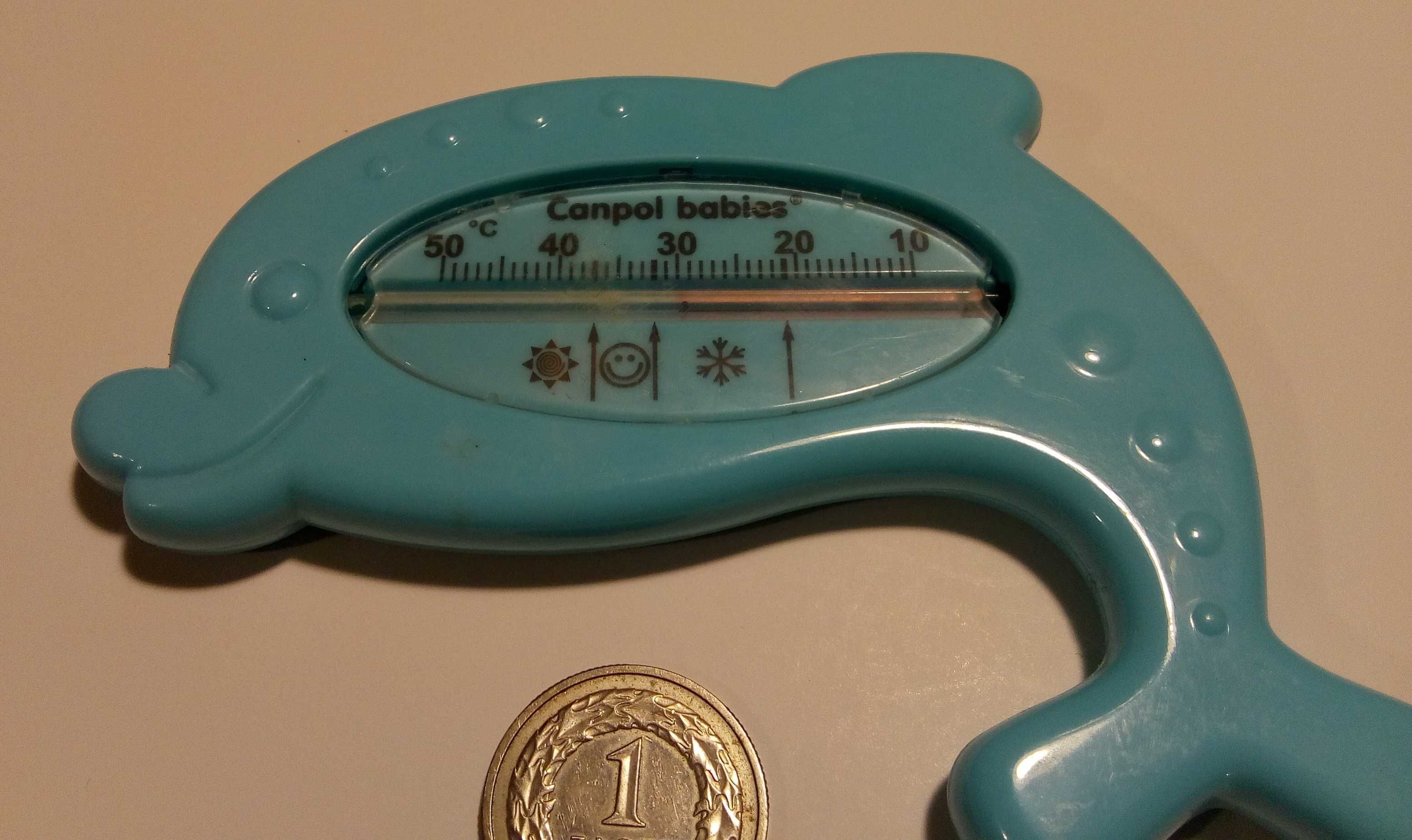 Termometr do kąpieli Canpol babies Niebieski Delfin (Dla dziecka 0-3)