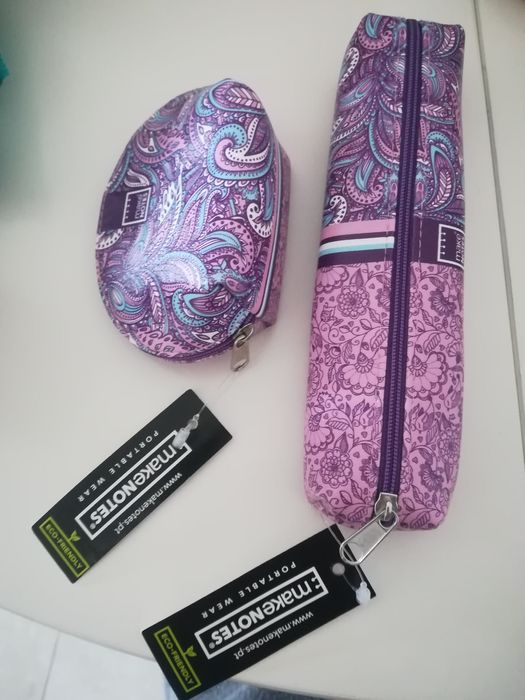 Estojo + porta moedas (Novo) da make notes.