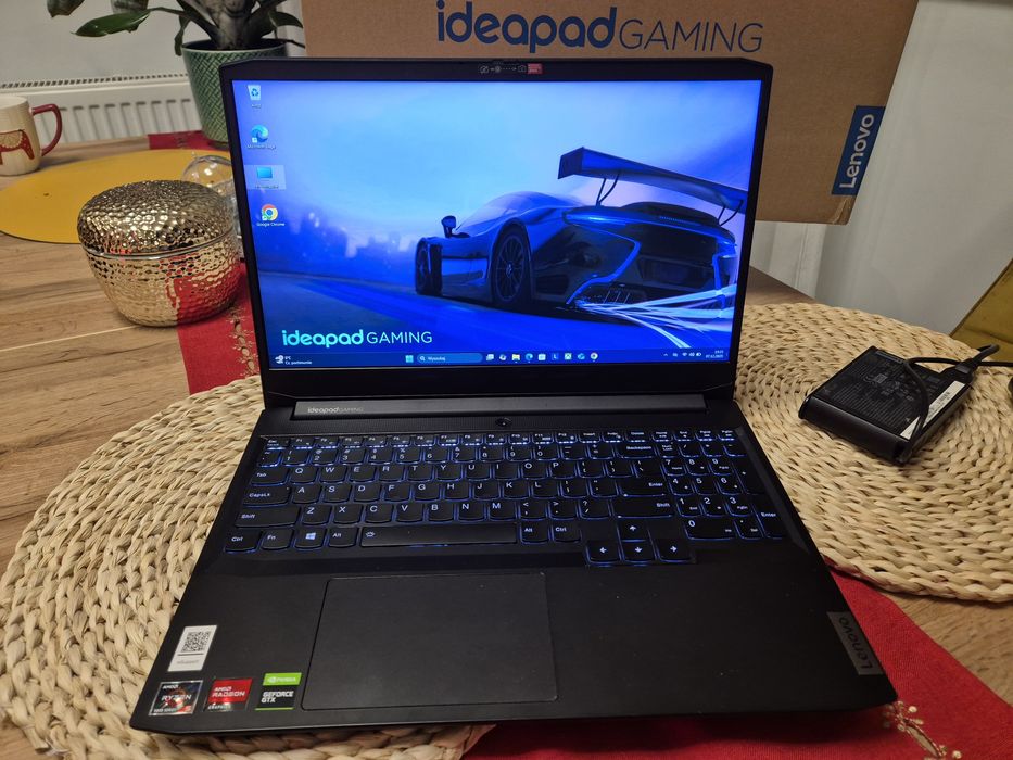 Lenovo 16GB GTX1650 laptop gamingowy Ideapad gaming jak nowy!!