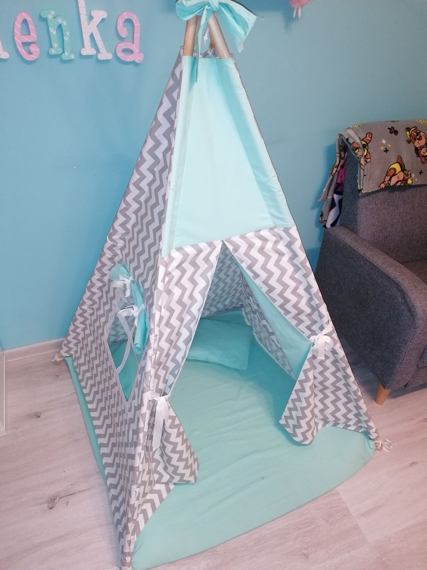 TIPI namiot dla dzieci, wigwam, teepee