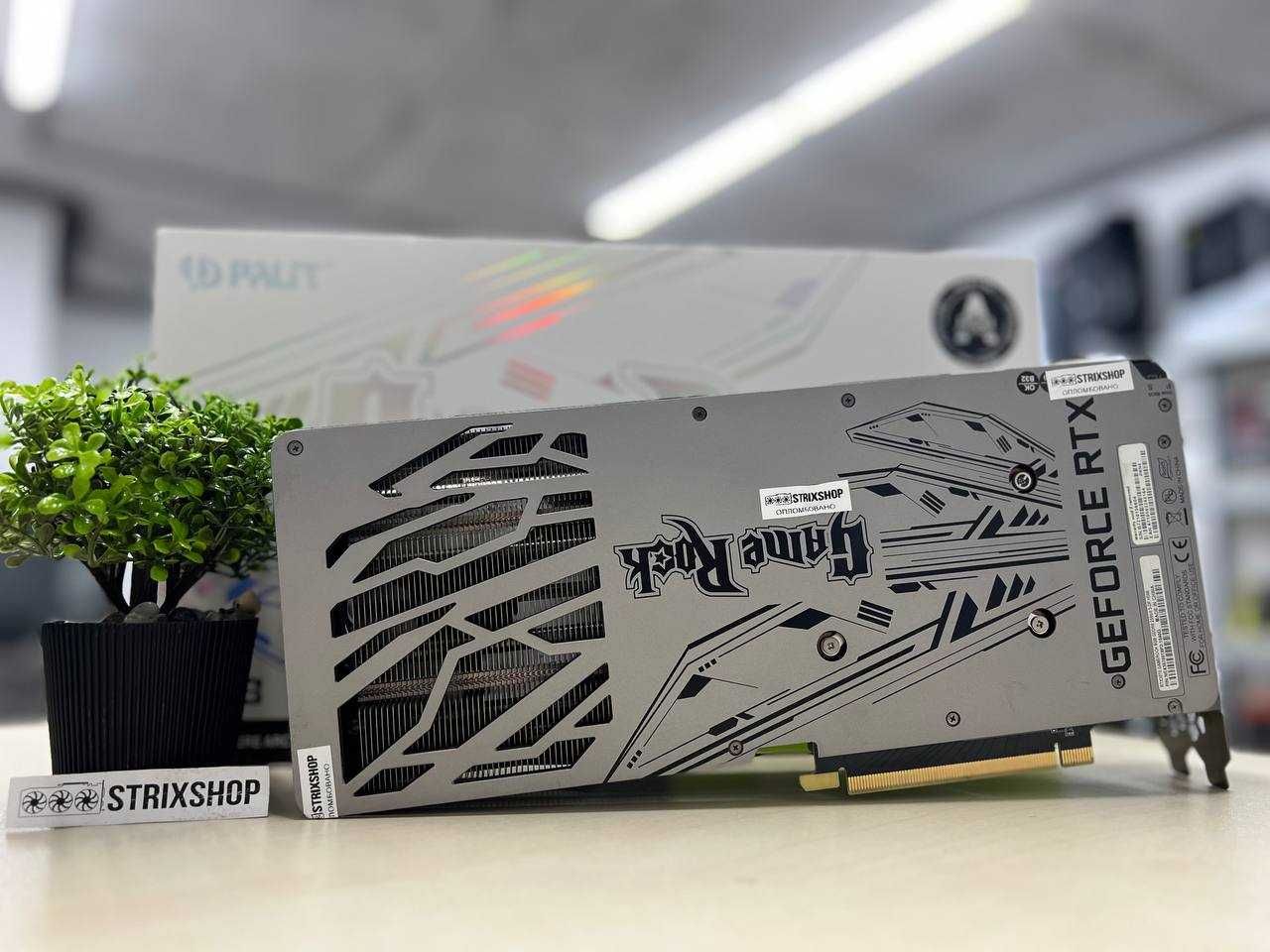 Відеокарта Palit GeForce RTX 3070 GameRock OC Б/в + Гарантія 3 місяці!