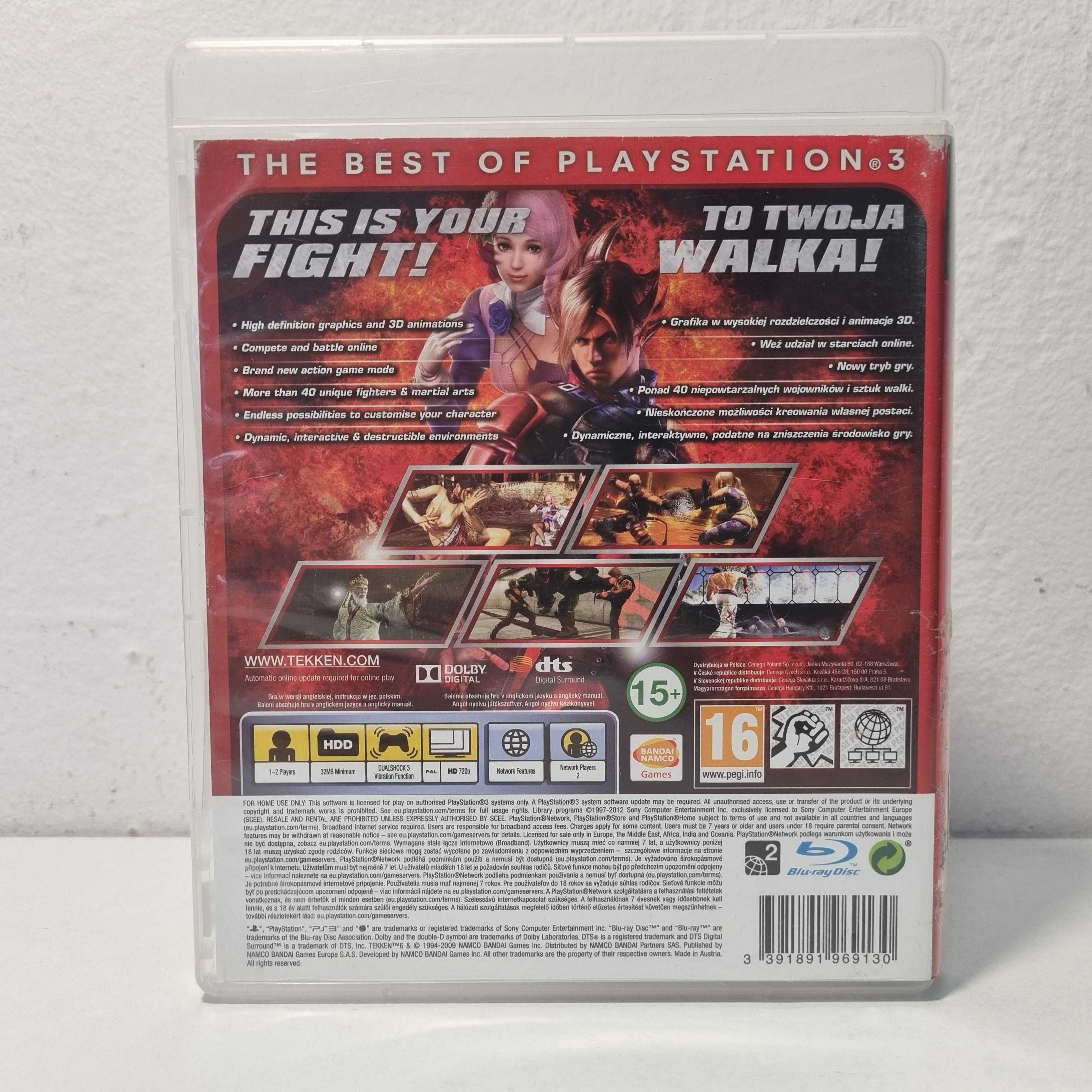 Tekken 6 PlayStation 3 PS3