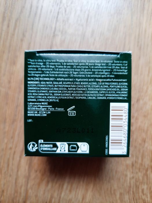 Krem nuxe nuxuriance 3R