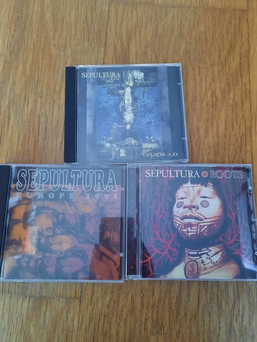 CDS dvds sepultura CD cavalera Metallica megadeth metal bungle patton