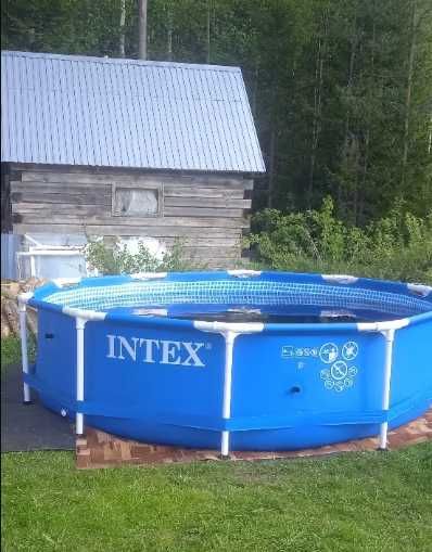 Басейн каркасний круглий 305×76 см з фільтр насосом Intex