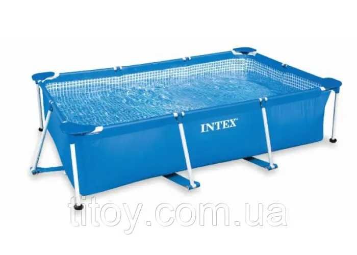 Каркасний прямокутний басейн Intex 28272 300х200х75 см