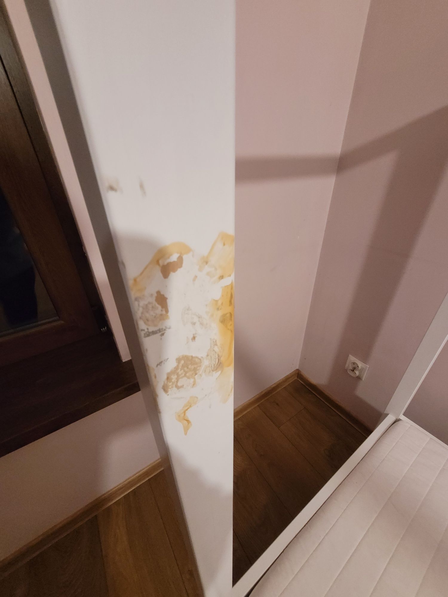 Łóżko z baldachimem Rama łóżka Ikea domek 70x160 z materacem iKEA