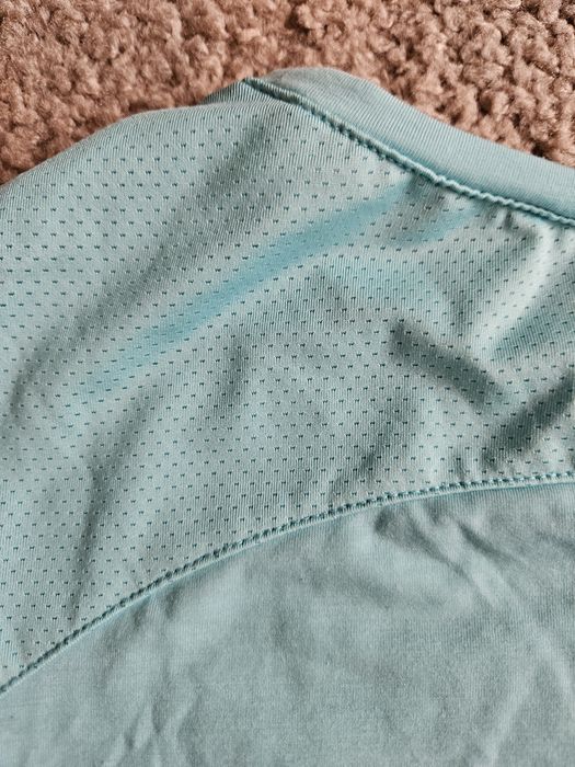 Sportowy damski top rozm. M turkus Decathlon Domyos