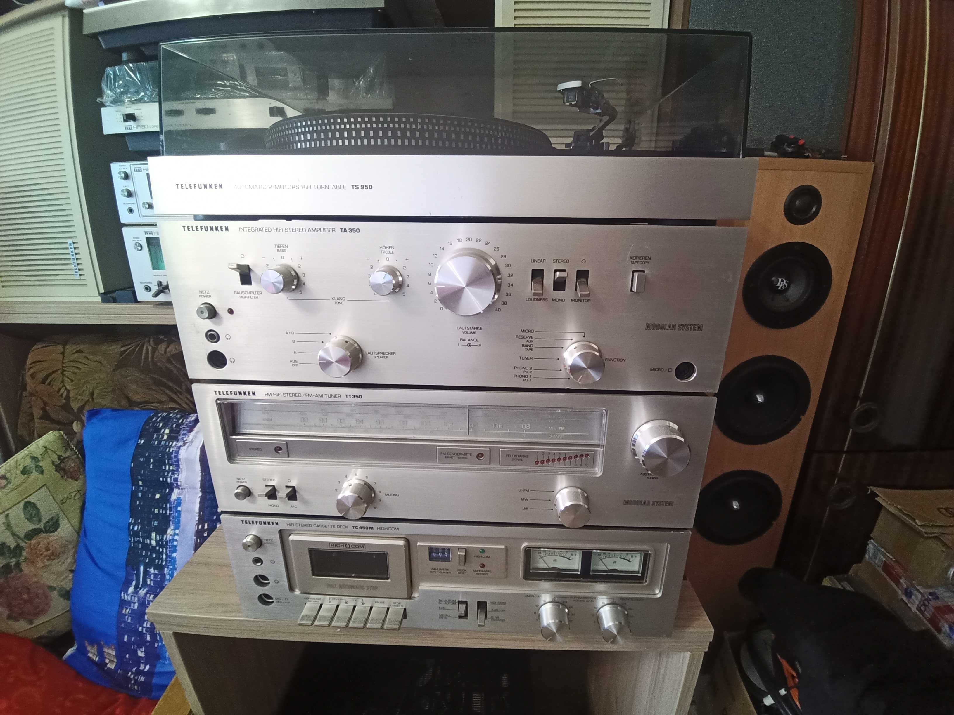 Telefunken TA350 & TT350 & TC450 & ТS950