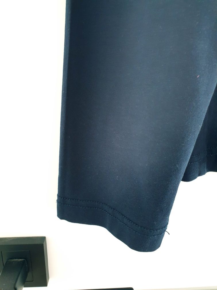 Koszulka z długim rękawem Longsleeve Granatowy Slim Fit Tommy Hilfiger