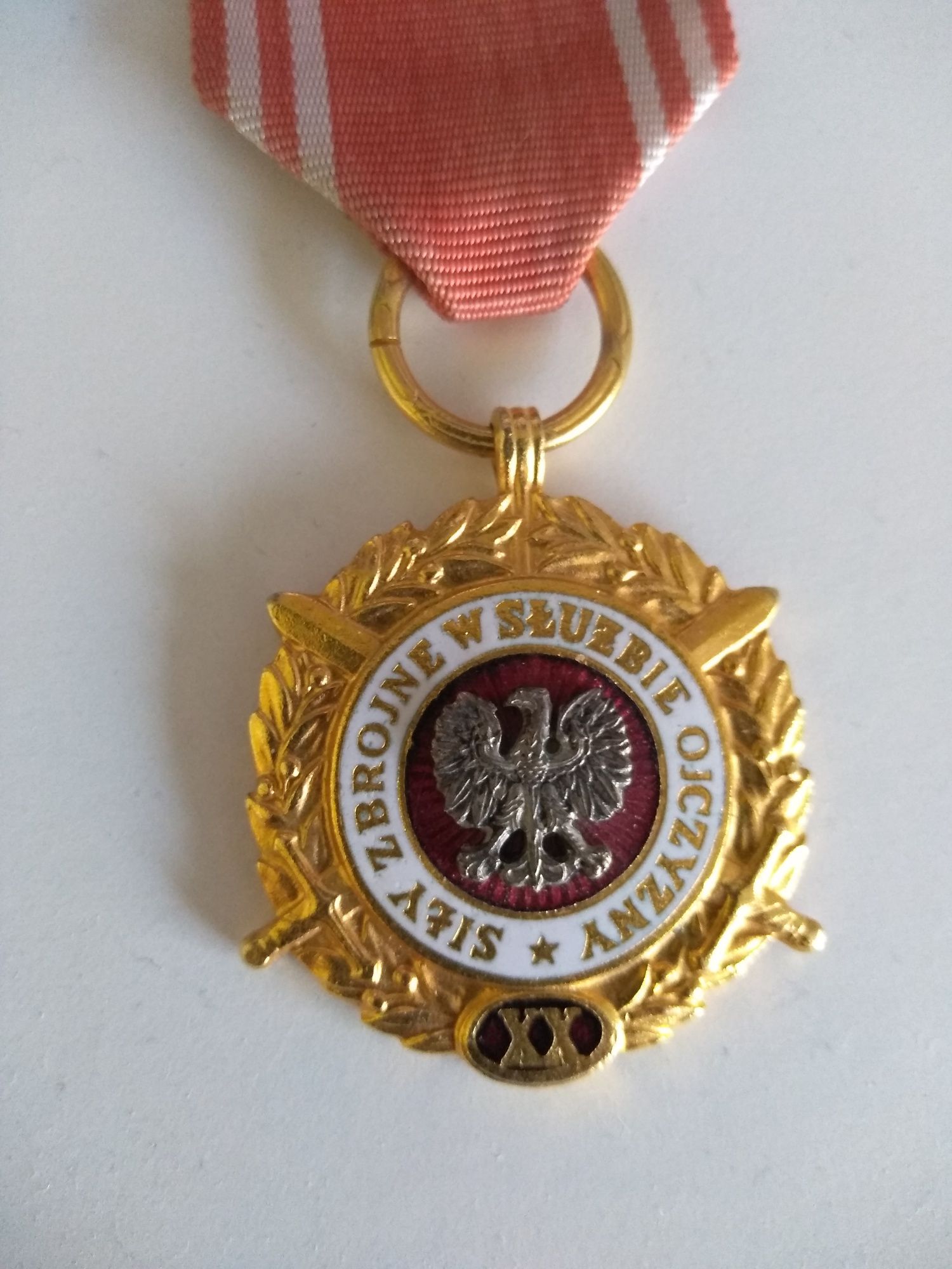 Medal złoty siły zbrojne w służbie ojczyzny