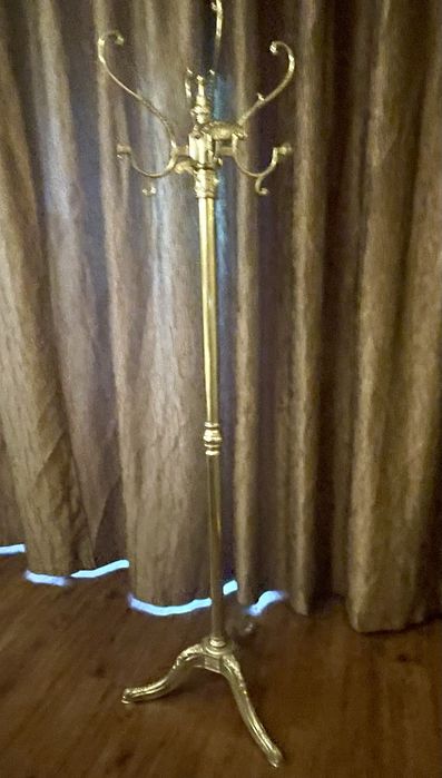 Великолепная латунная вешалка для прихожей, ресторана , кафе -