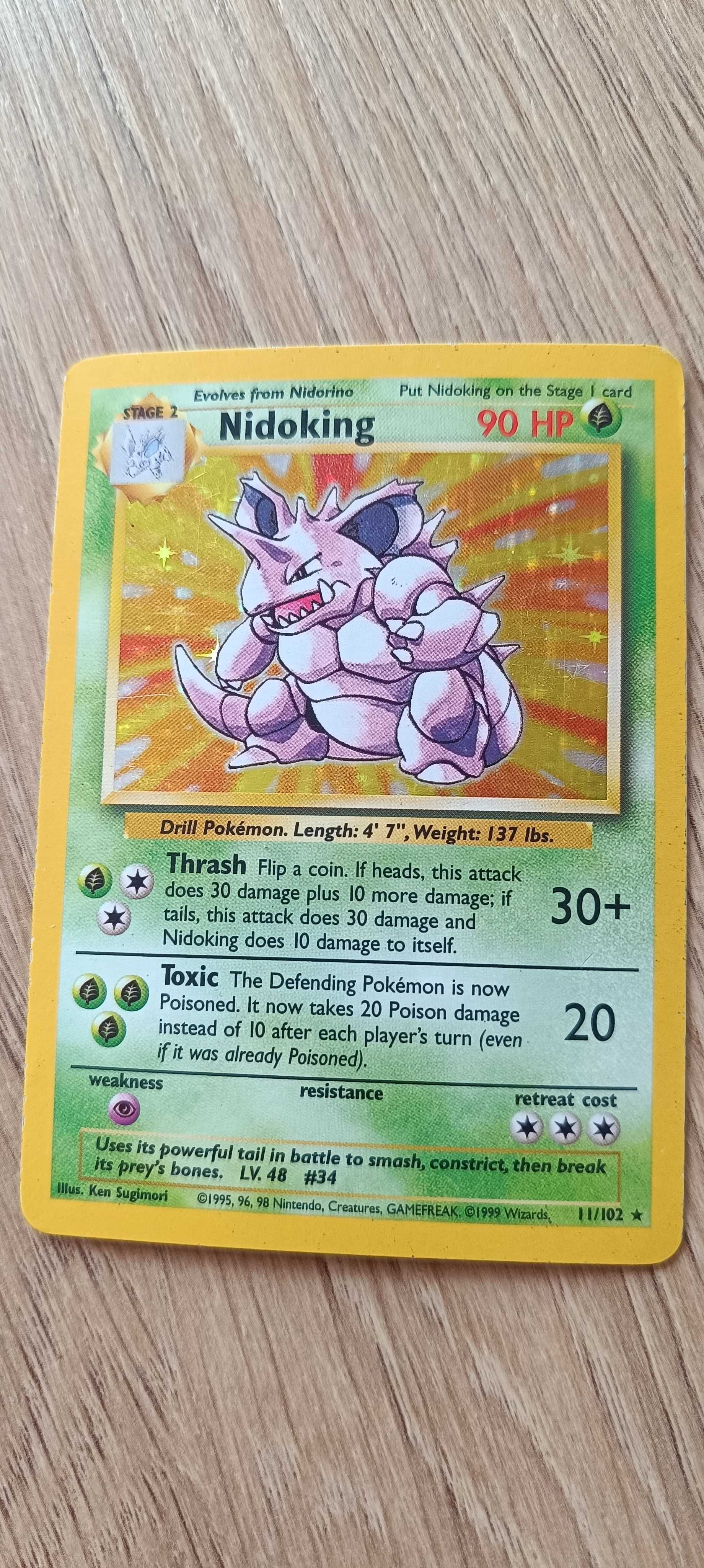 Karta Pokémon Nidoking