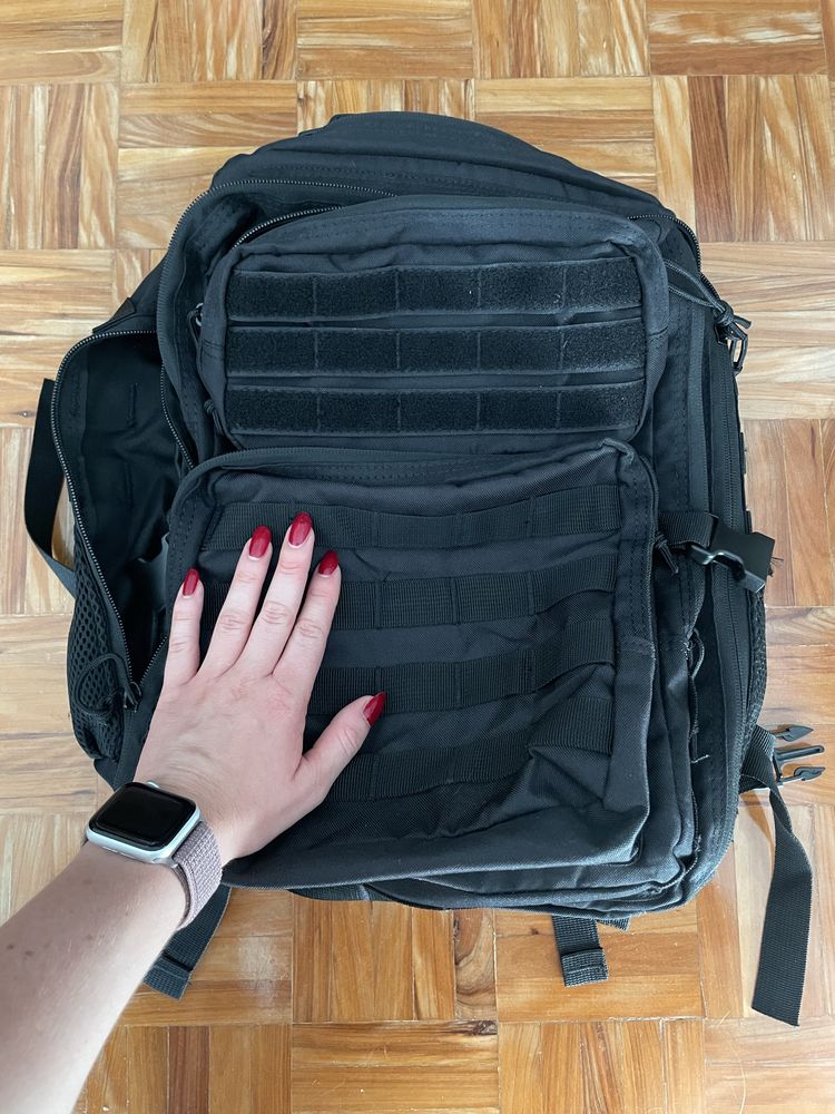 Mochila desportiva estilo militar