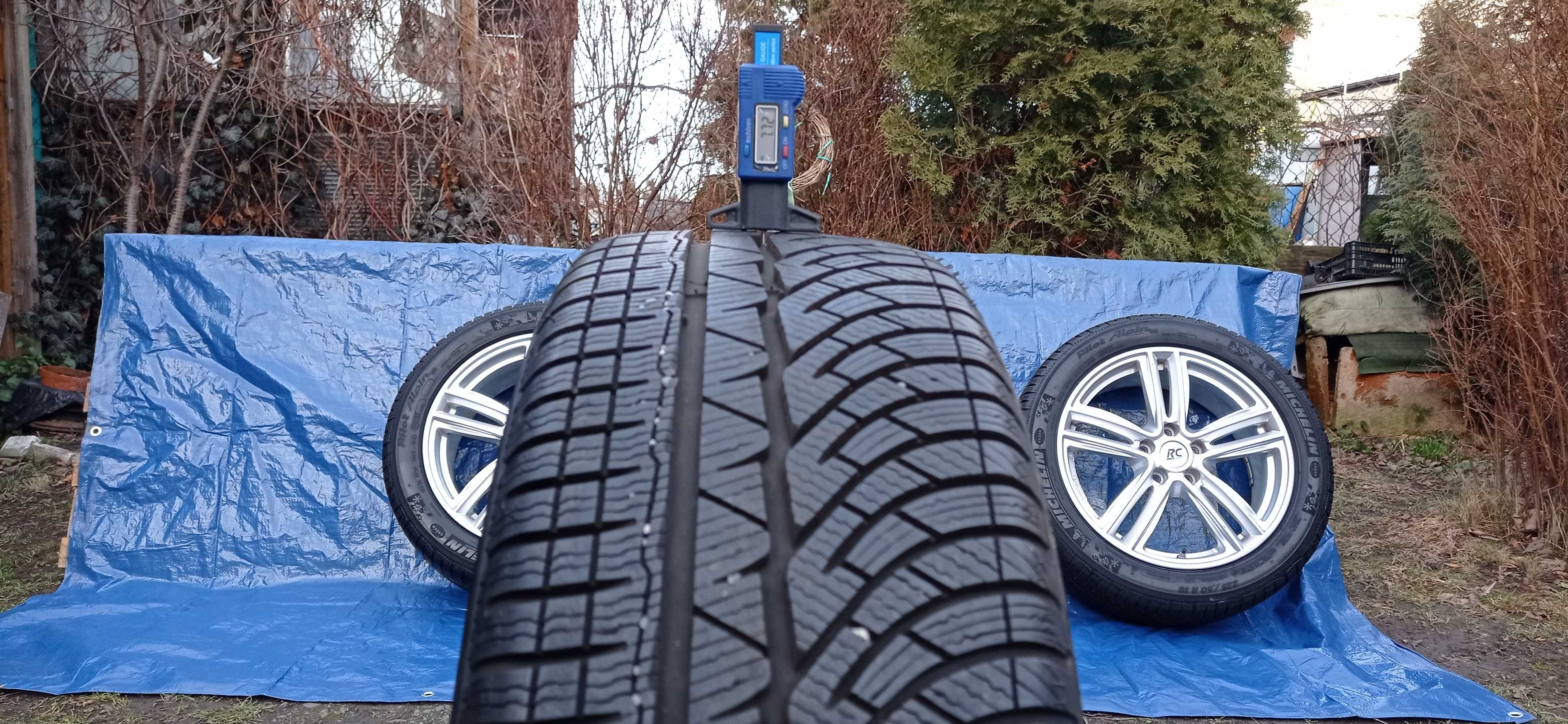 Felgi Koła Aluminiowe 225/50/R18 MICHELIN 7.5mm 5x114.3 TOYOTA SUZUKI