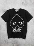 Футболка Comme Des Garsons Play Heart Logo bape (S)