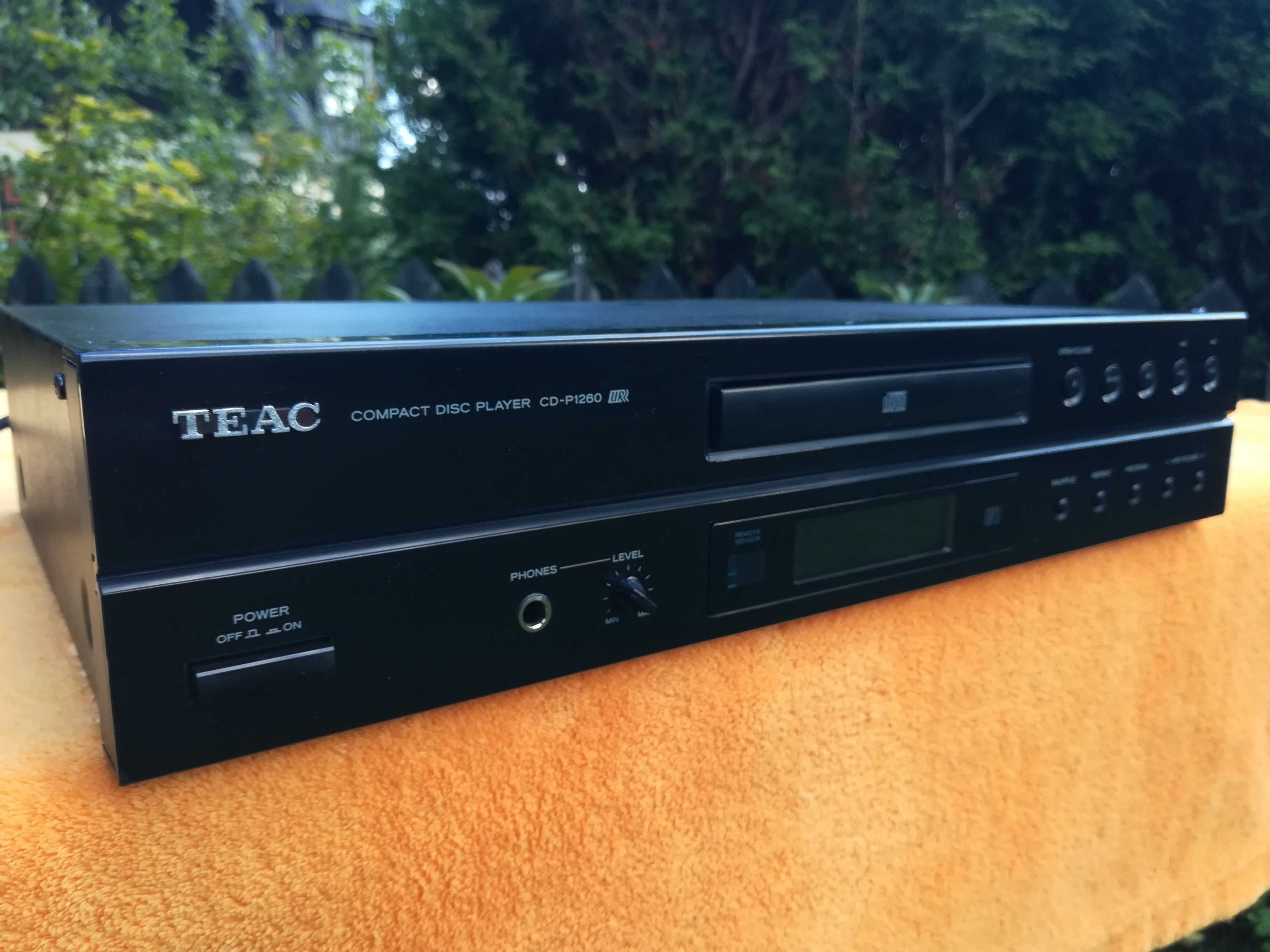 TEAC CD-P1260 Japoński Odtwarzacz Płyt Kompaktowych CD