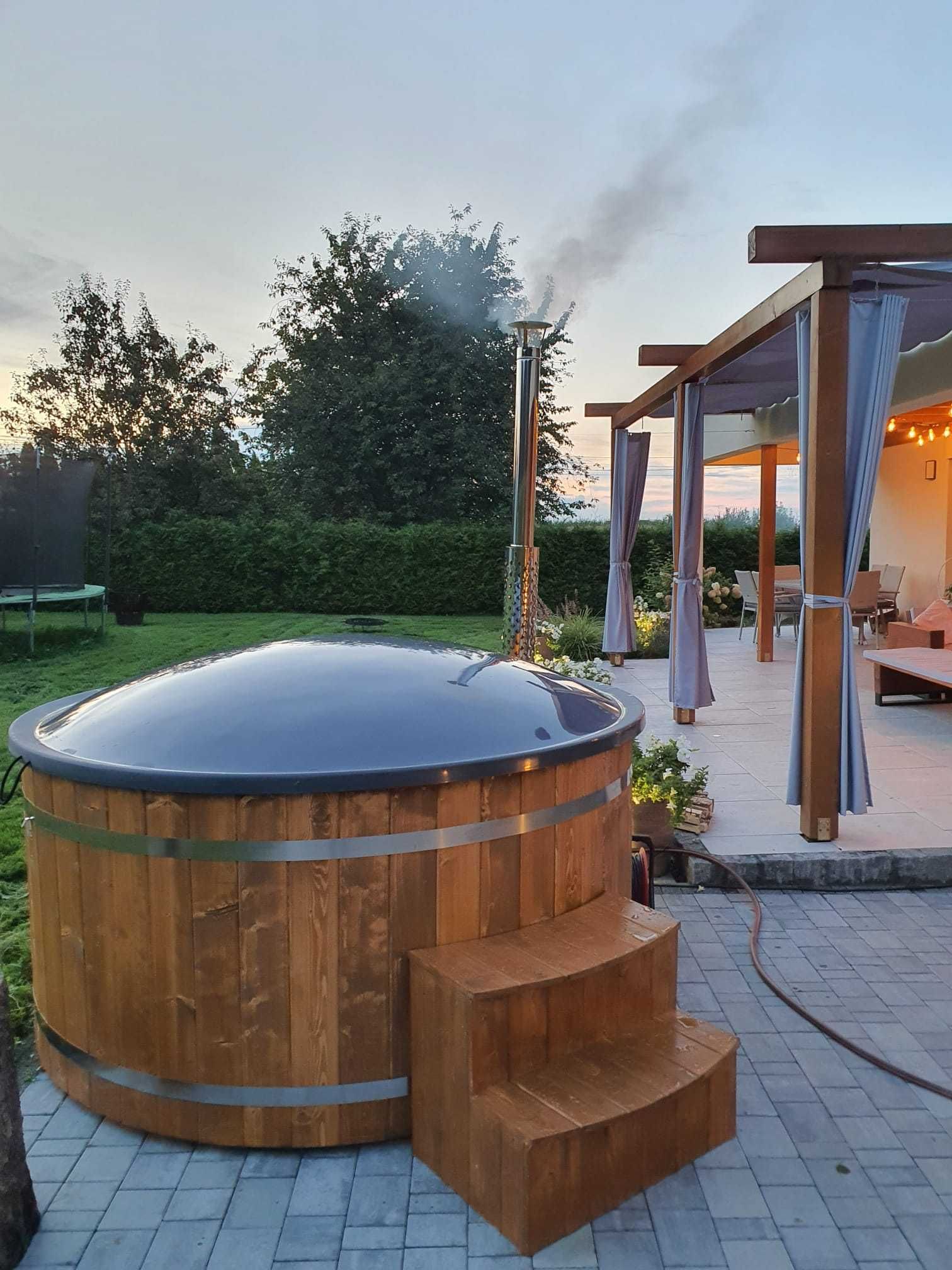 Beskidzka Balia- balie sauna ogrodowa premium, domowe spa, jacuzzi