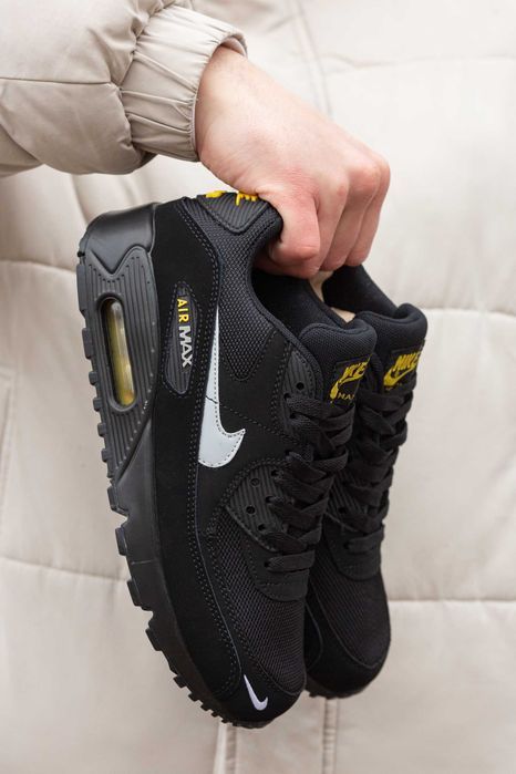 !SALE! Nike Air Max 90 Black Silver 39 40 41 42 43 44 45 найк аир макс