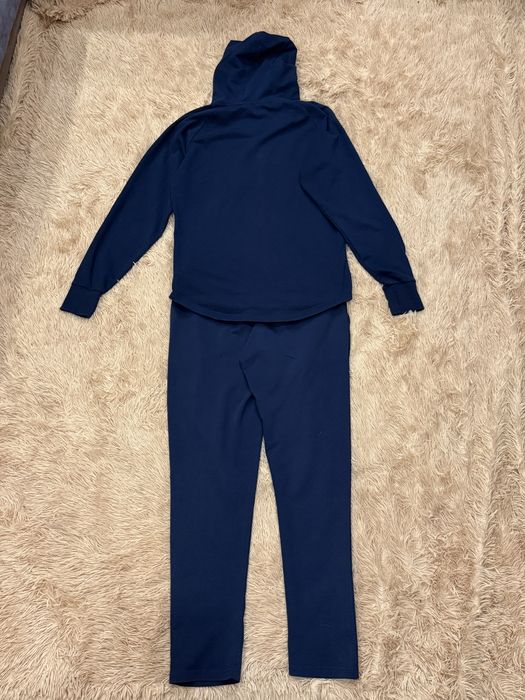 Синий Спортивный костюм gymshark джимшарк штаны + кофта оригинал m