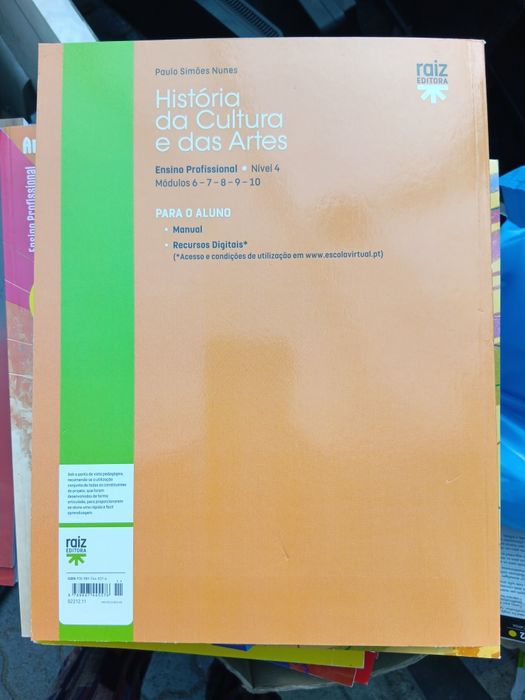 Manual História e Cultura das Artes