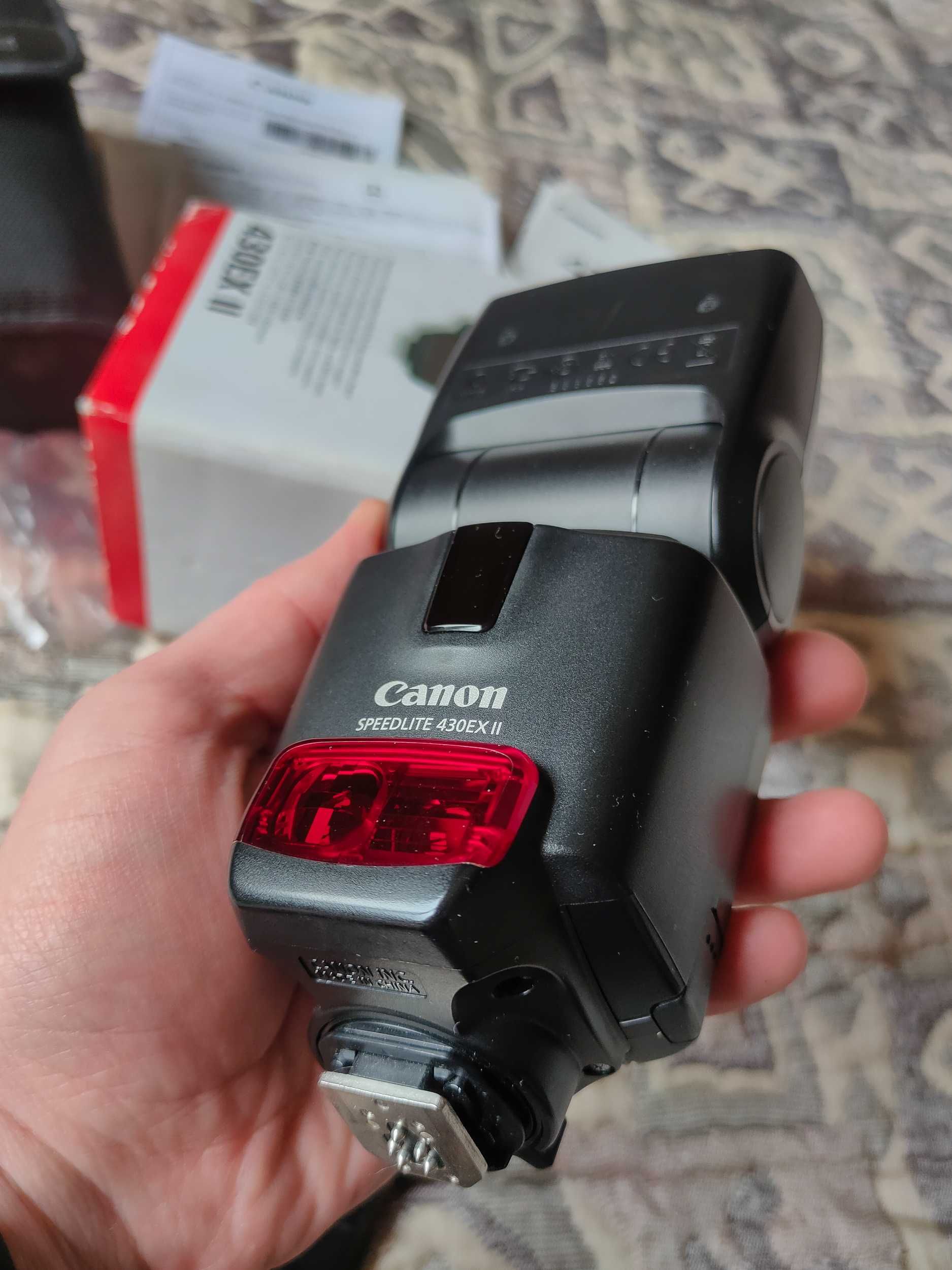 Фотоспалах Canon 430 EX II (б/в) + новий розсіювач JYC (бонус)