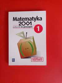 Matematyka 2001 cz. 1, podręcznik do gimnazjum