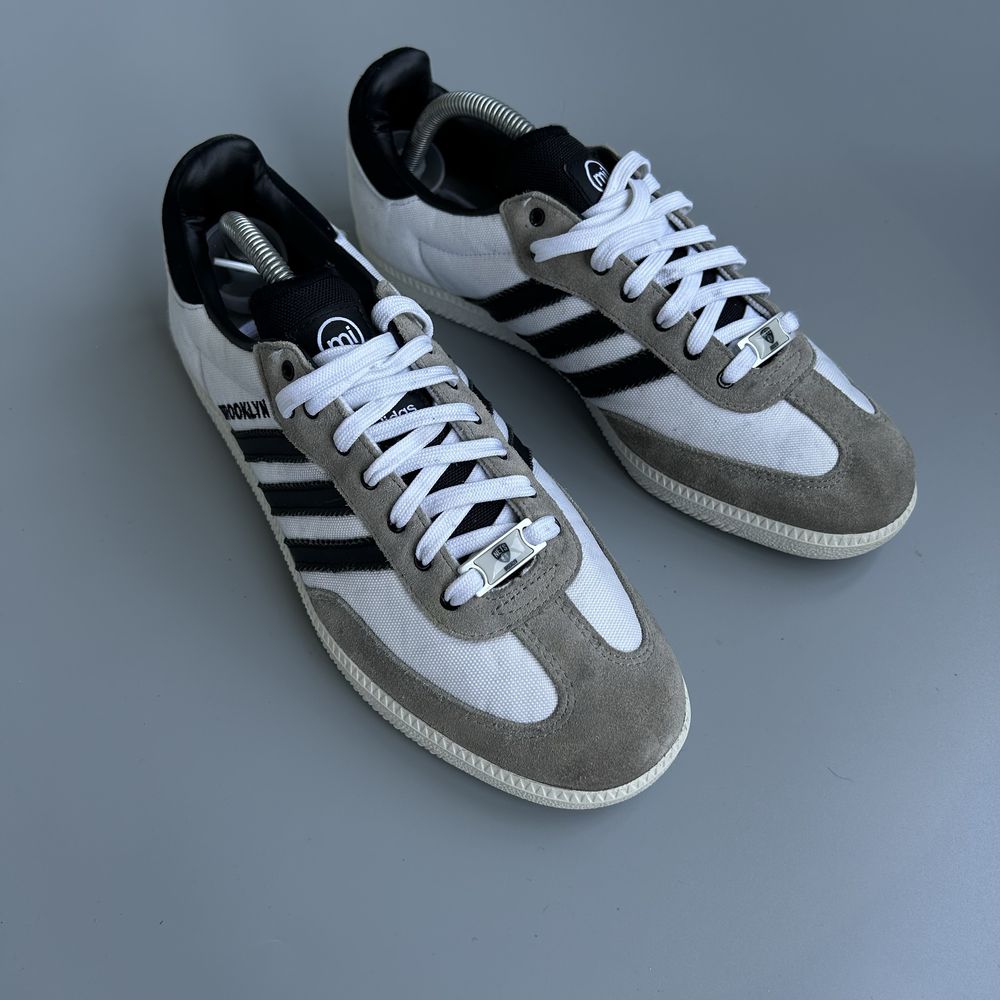 Adidas Mi Samba Brooklyn Nets оригінал Кросівки чоловічі адідас 42.5р