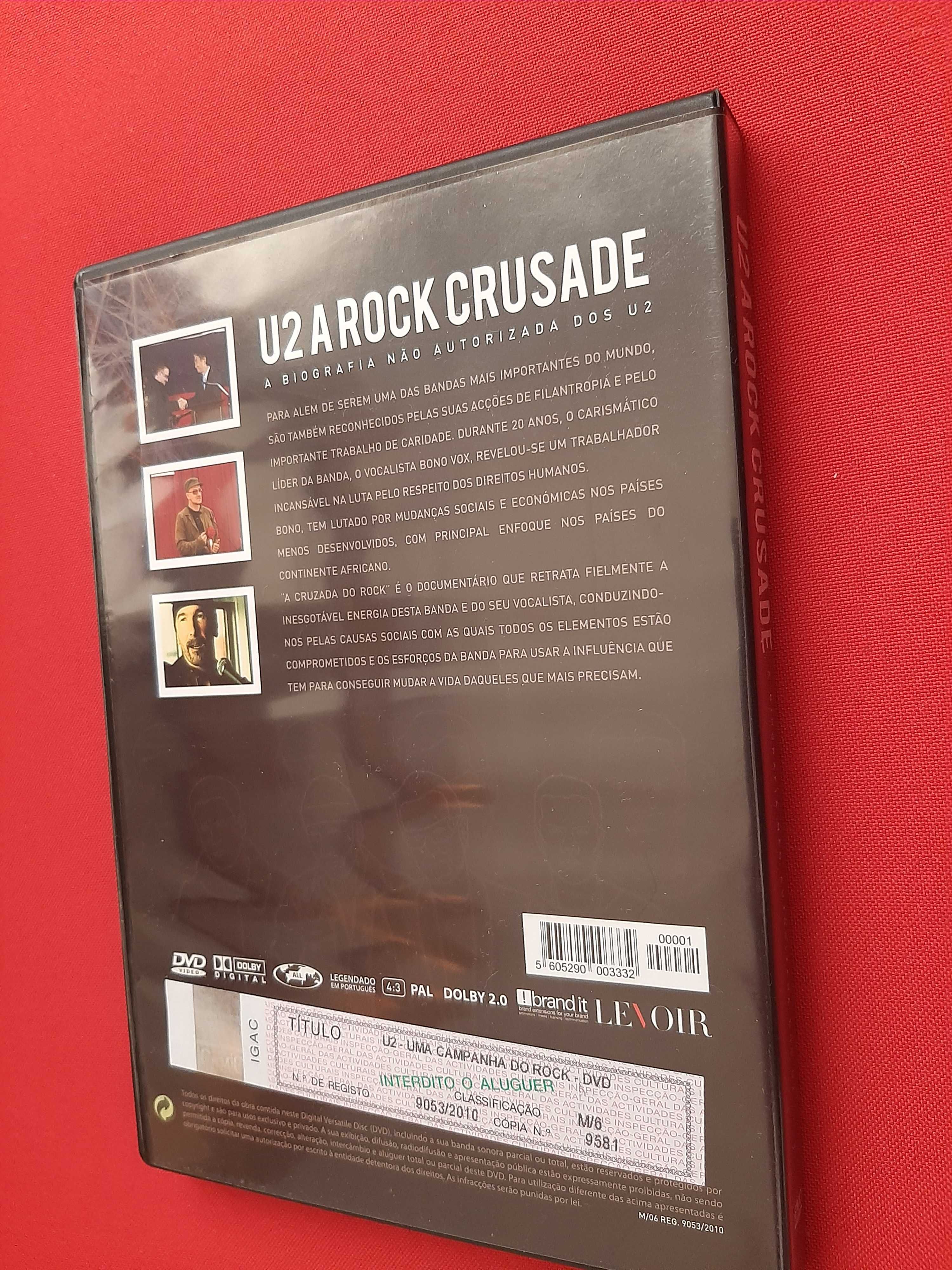 DVD U2 - A Rock Crusade (A Biografia Não Autorizada dos U2)