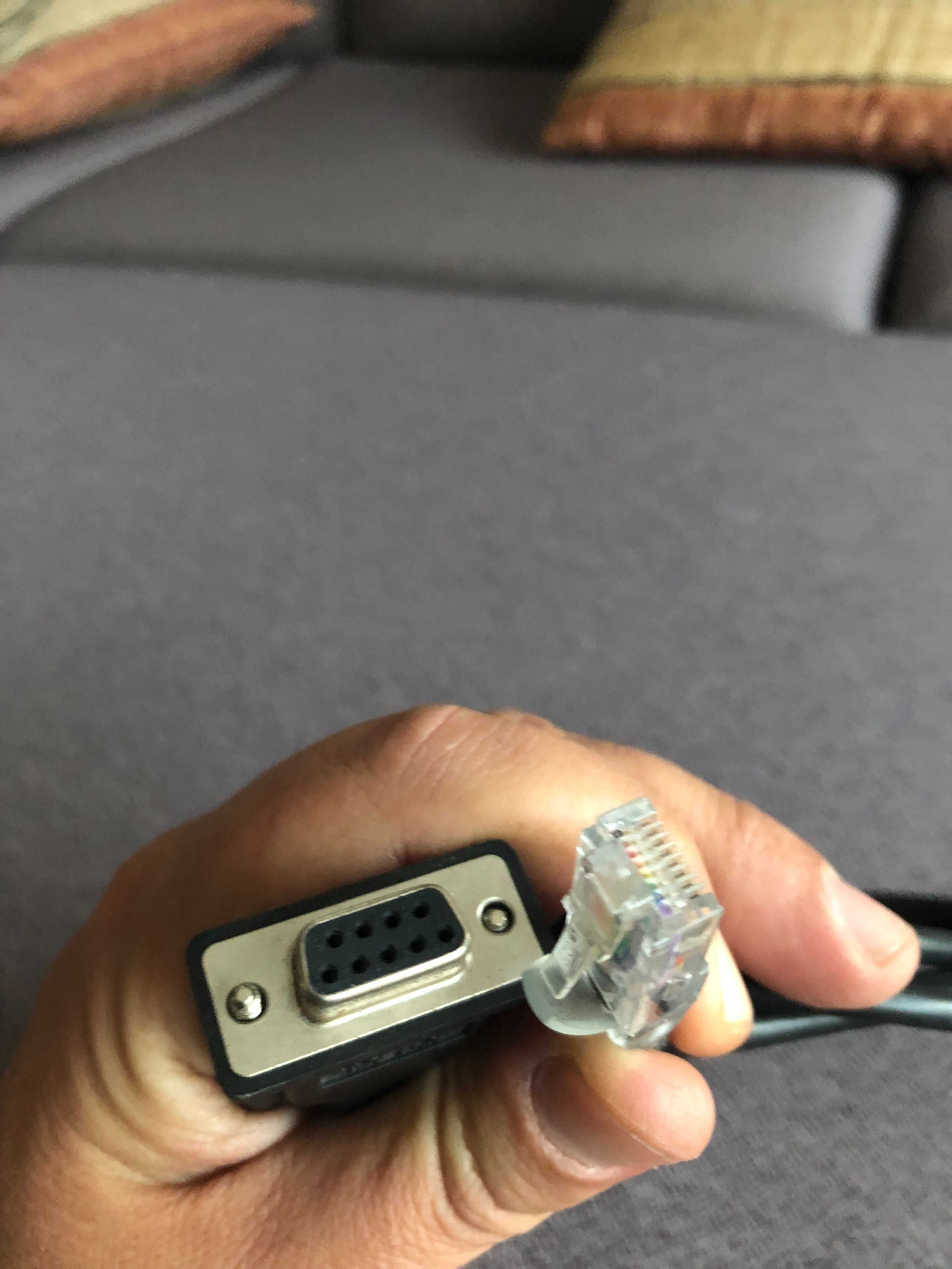 Cabo VGA Fêmea-Rede Ethernet