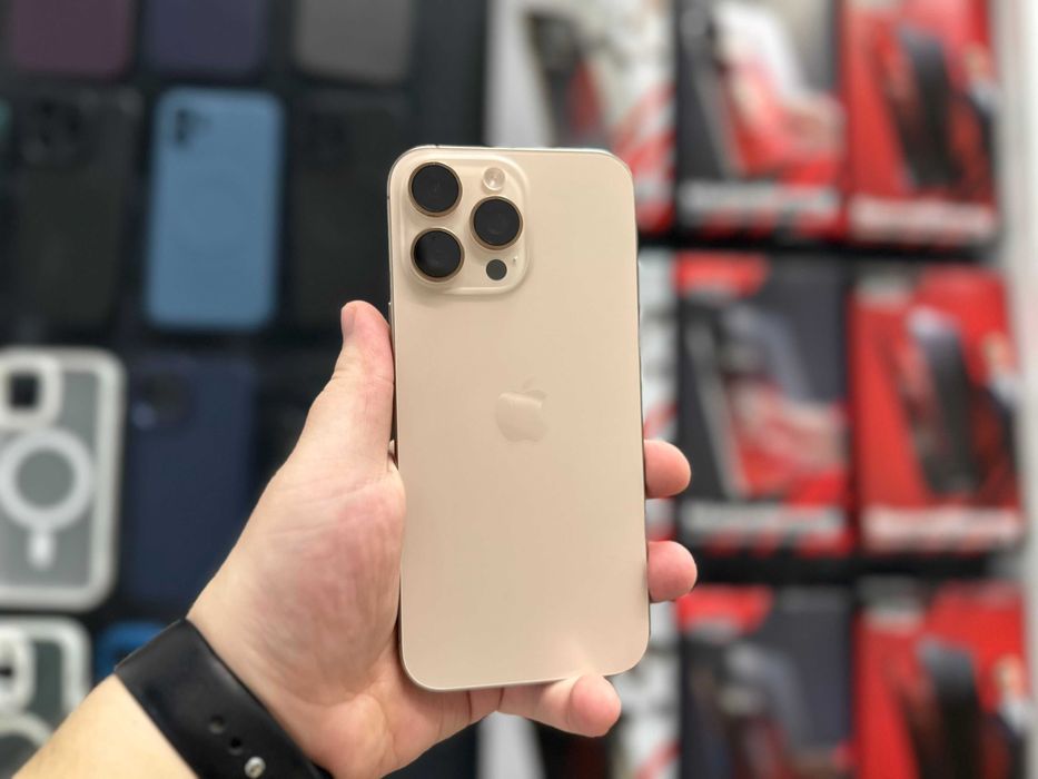 PROMOCJA!! iPhone 16 Pro Max Desert 256GB /Gwarancja 24mies/ Raty 0%