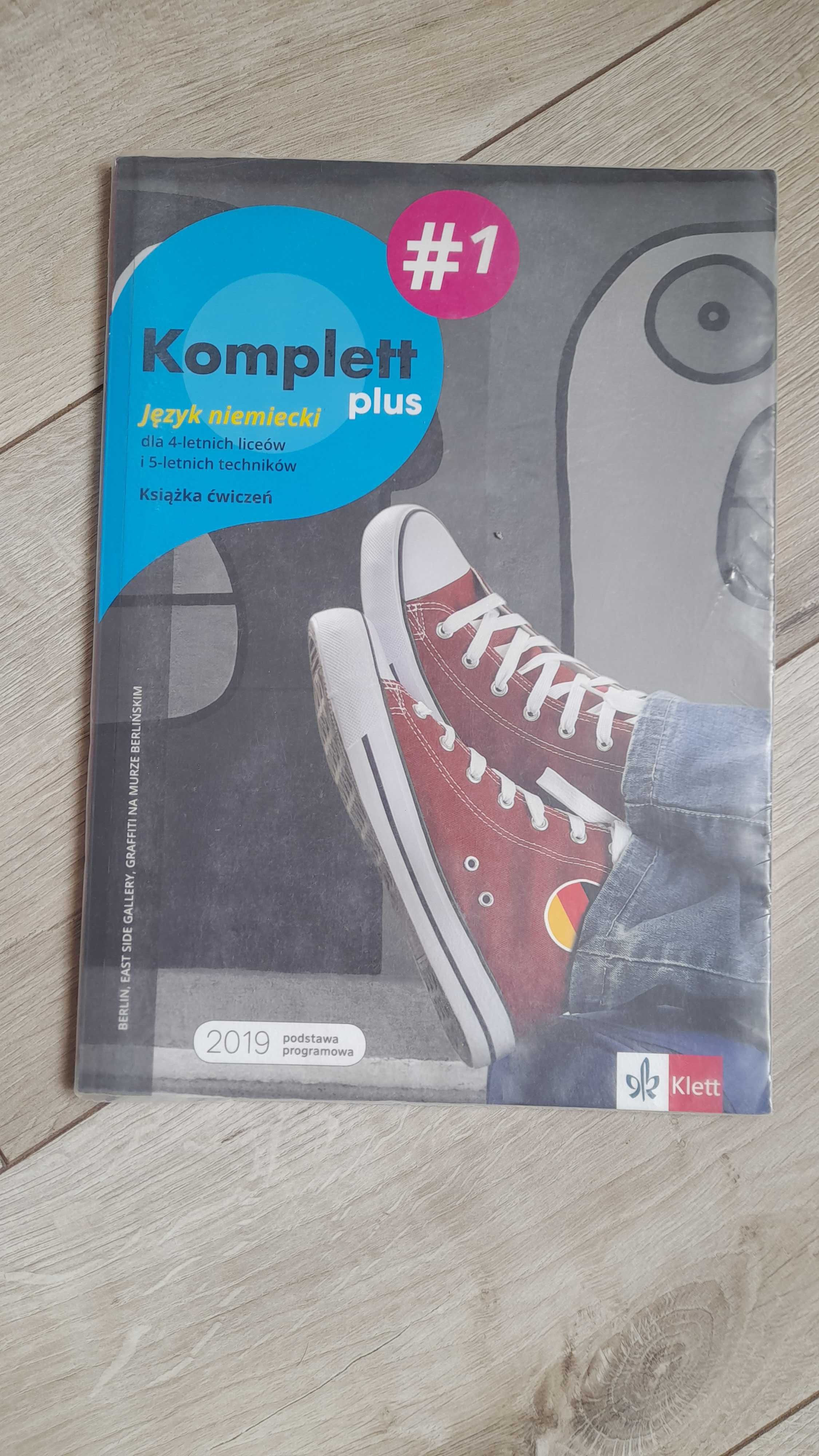 SPRZEDAM ĆWICZENIA do j.niemieckiego Komplett plus 1