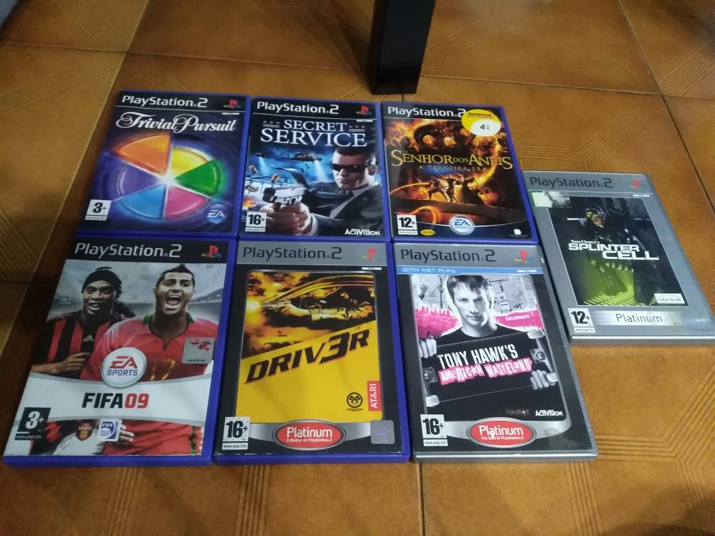 Caixas para jogos PS2