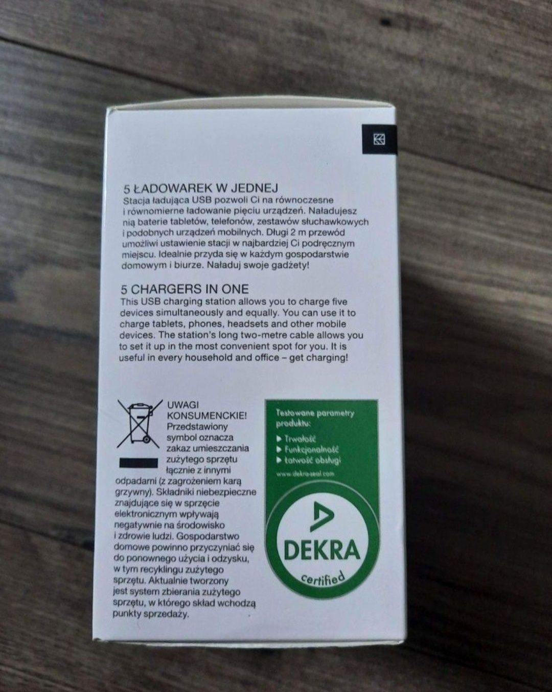Nowa stacja ładująca USB