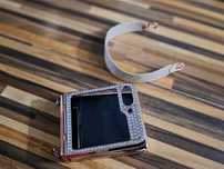 Etui samsunga flip 5 glamour