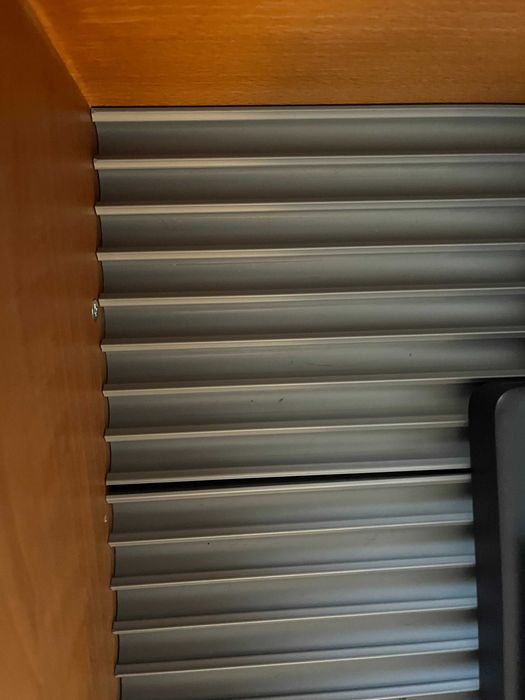 móvel de sala de madeira Wengue preto + 2 prateleiras