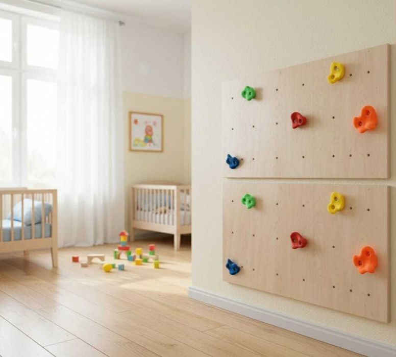 ścianka wspinaczkowa dla dziecka domowa plac zabaw prezent do pokoju